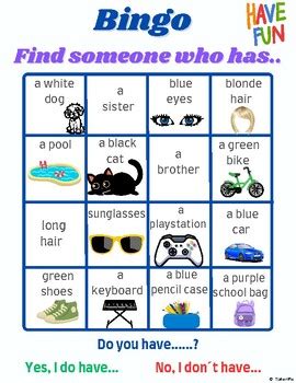 do you have bingo .